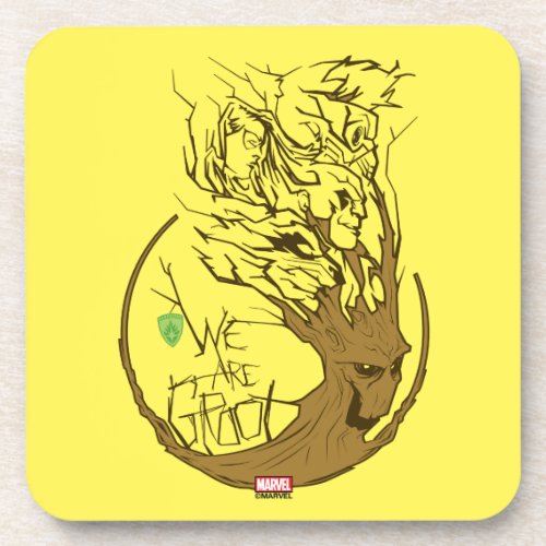 Guardians of the Galaxy  We Are Groot Branches Drink Coaster