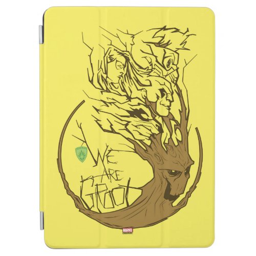 Guardians of the Galaxy  We Are Groot Branches iPad Air Cover