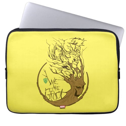 Guardians of the Galaxy  We Are Groot Branches Laptop Sleeve