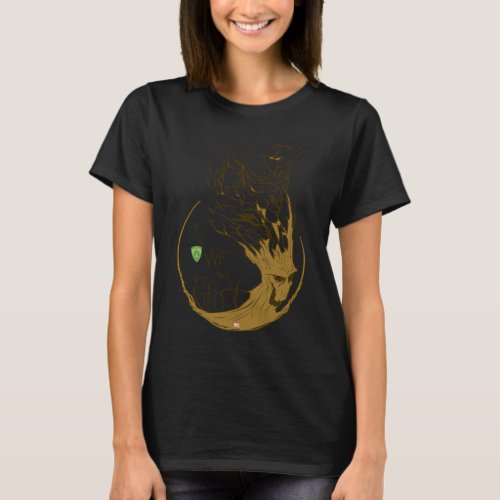 Guardians of the Galaxy  We Are Groot Branches T_Shirt
