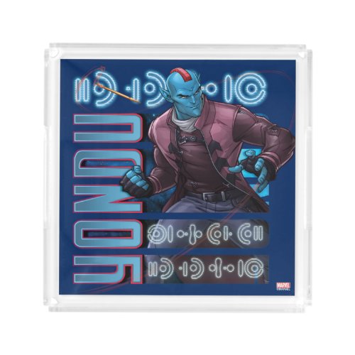 Guardians of the Galaxy  Yondu Character Badge Acrylic Tray