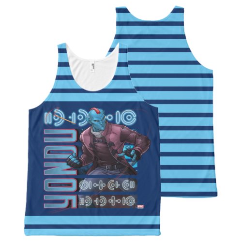 Guardians of the Galaxy  Yondu Character Badge All_Over_Print Tank Top