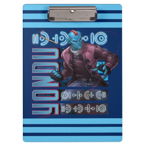 Guardians of the Galaxy  Yondu Character Badge Clipboard