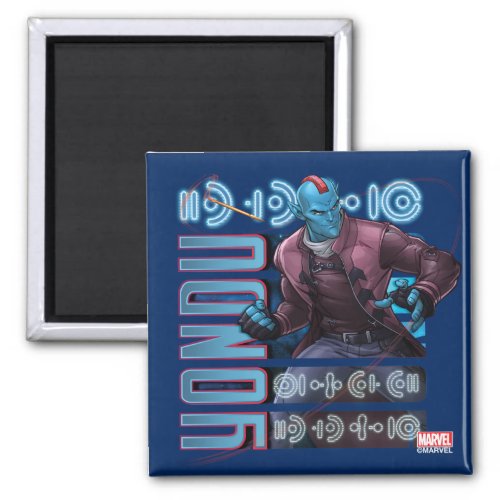Guardians of the Galaxy  Yondu Character Badge Magnet
