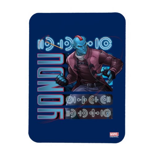 Guardians of the Galaxy  Yondu Character Badge Magnet