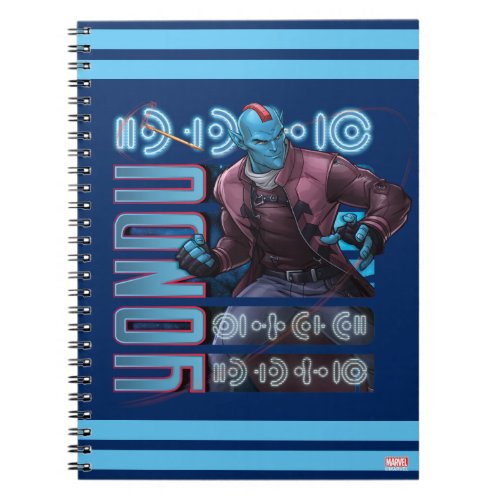 Guardians of the Galaxy  Yondu Character Badge Notebook