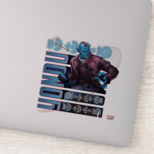 Guardians of the Galaxy  Yondu Character Badge Sticker