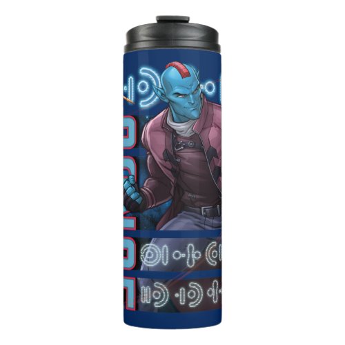 Guardians of the Galaxy  Yondu Character Badge Thermal Tumbler