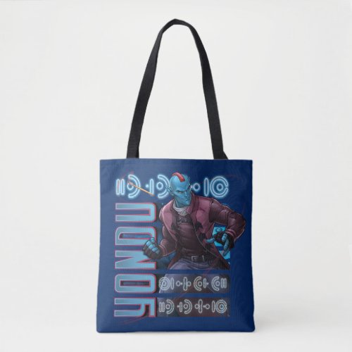 Guardians of the Galaxy  Yondu Character Badge Tote Bag