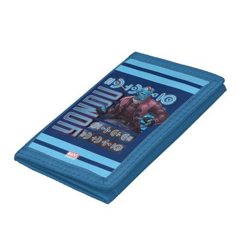 Guardians of the Galaxy  Yondu Character Badge Tri_fold Wallet