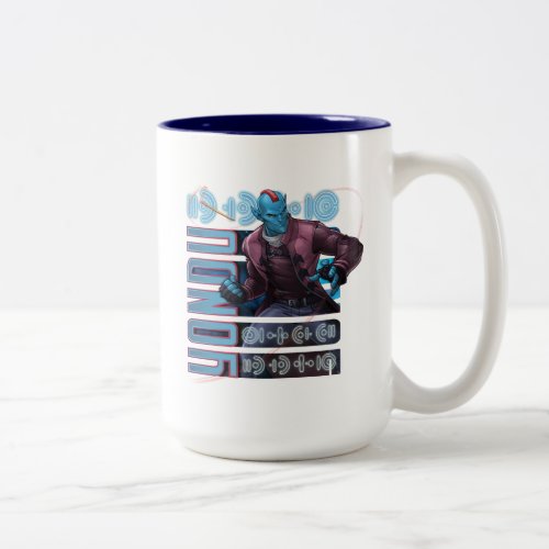 Guardians of the Galaxy  Yondu Character Badge Two_Tone Coffee Mug