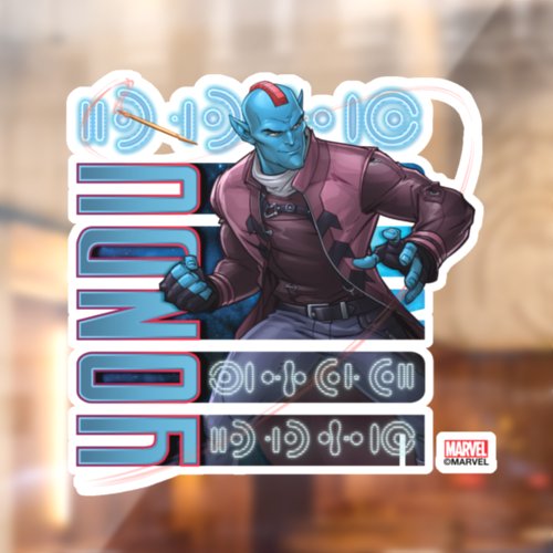 Guardians of the Galaxy  Yondu Character Badge Window Cling