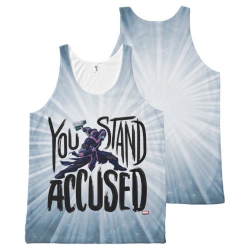 Guardians of the Galaxy  You Stand Accused All_Over_Print Tank Top