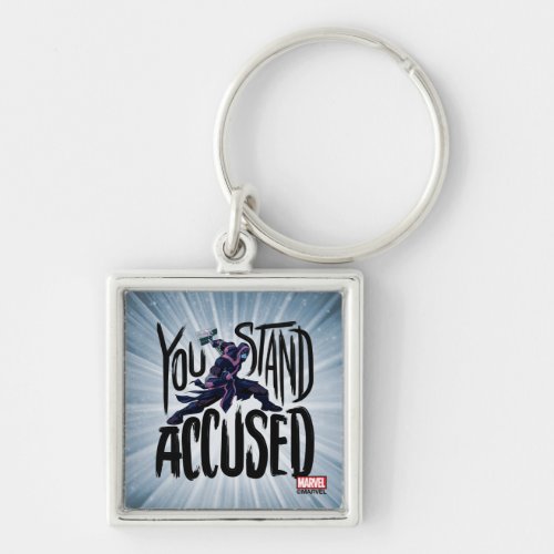 Guardians of the Galaxy  You Stand Accused Keychain