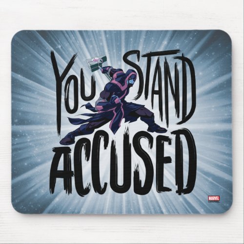 Guardians of the Galaxy  You Stand Accused Mouse Pad