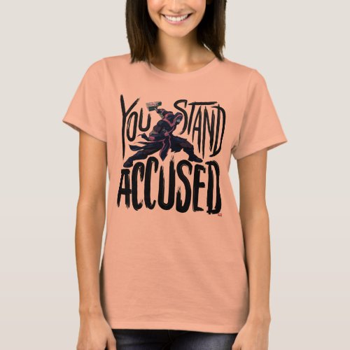 Guardians of the Galaxy  You Stand Accused T_Shirt