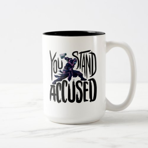 Guardians of the Galaxy  You Stand Accused Two_Tone Coffee Mug