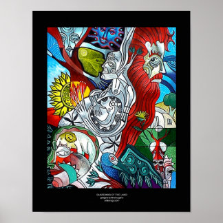 Guardians of the Land by Gregory Gallo Poster