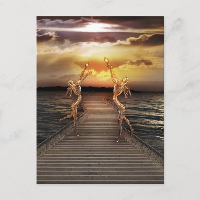 Guardians of the light postcard (Front)