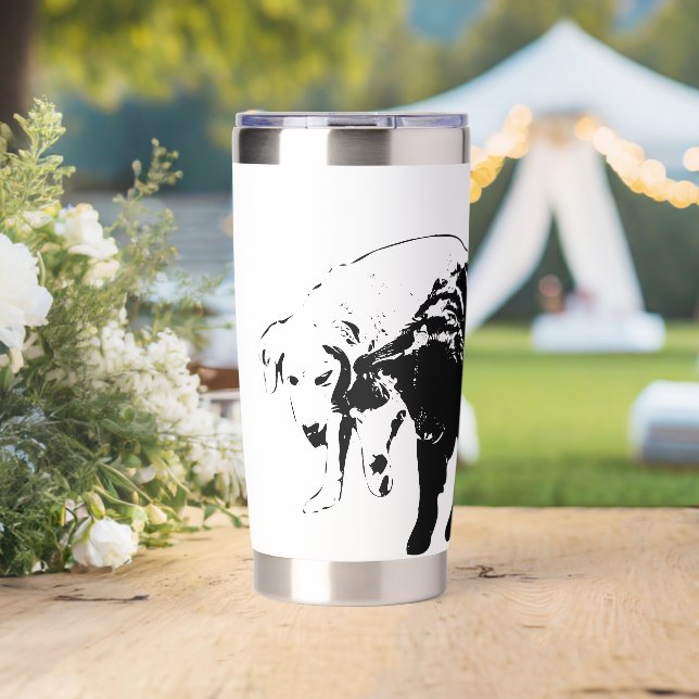 Guardians of the October Path Insulated Tumbler (Wedding (Rotated))
