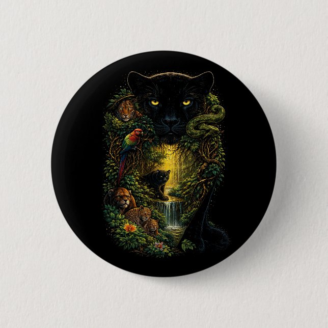 Guardians of the Wild Button (Front)