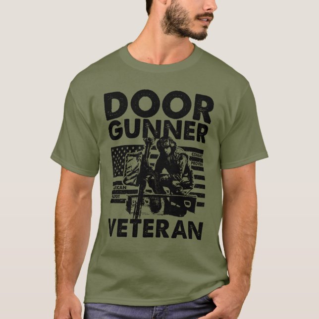 Guardians of Vietnam: The Brave Door Gunners T-Shirt (Front)