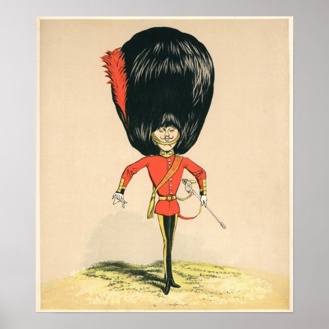 Guardsman from the British Army Poster (Front)