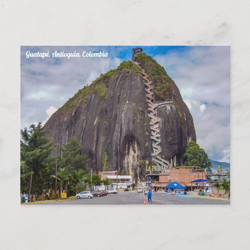 Guatap Antioquia Colombia Piedra del Peol Postcard