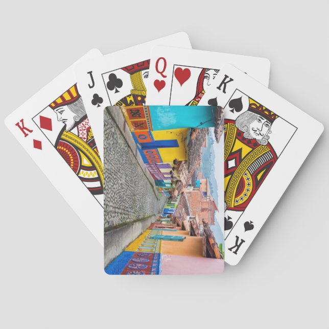 Guatapé, Colombia Poker Cards (Back)