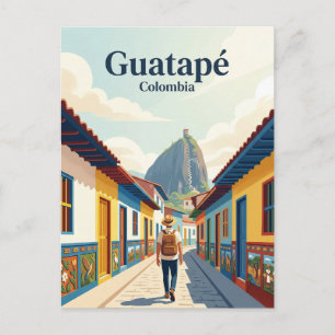Guatapé Colombia Postcard