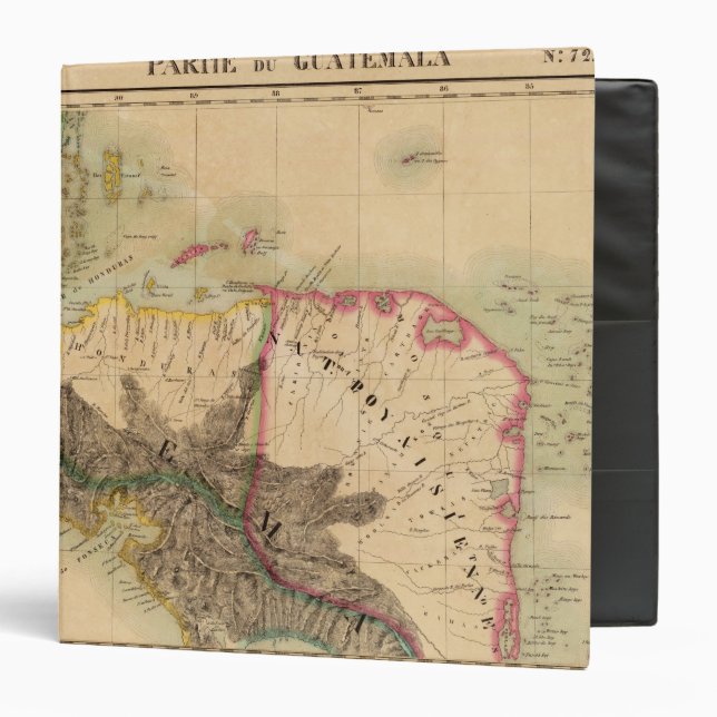 Guatemala 72 3 ring binder (Front/Inside)