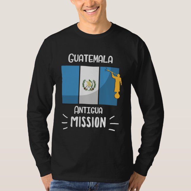 Guatemala Antigua Mormon LDS Mission Missionary T-Shirt (Front)