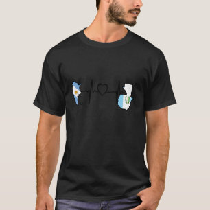 Guatemala Argentine Flag Guatemalan Argentinian He T-Shirt