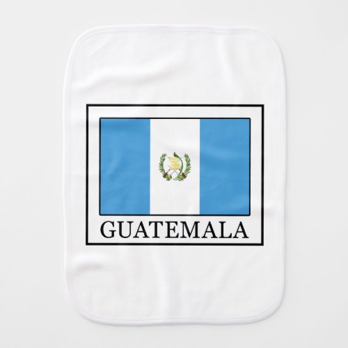Guatemala Baby Burp Cloth