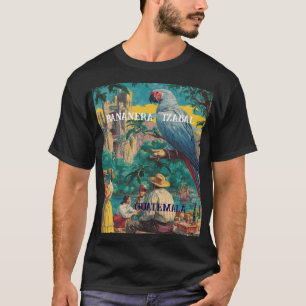 GUATEMALA, BANANERA IZABAL Retro poster T-Shirt