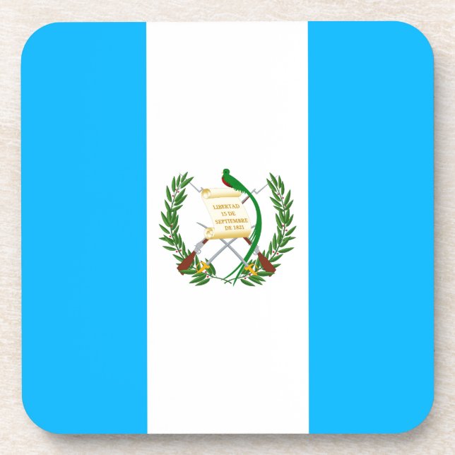 Guatemala Beverage Coaster (Front)