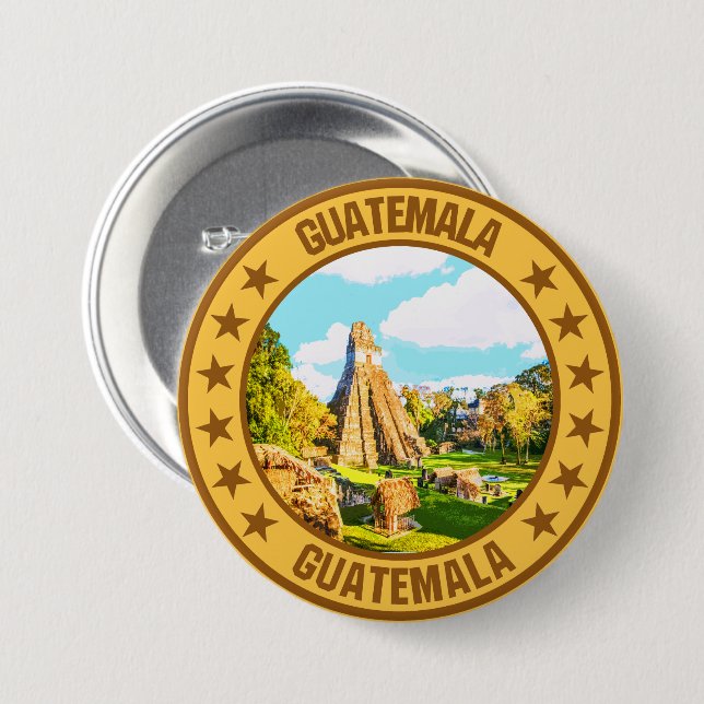 Guatemala                                          button (Front & Back)