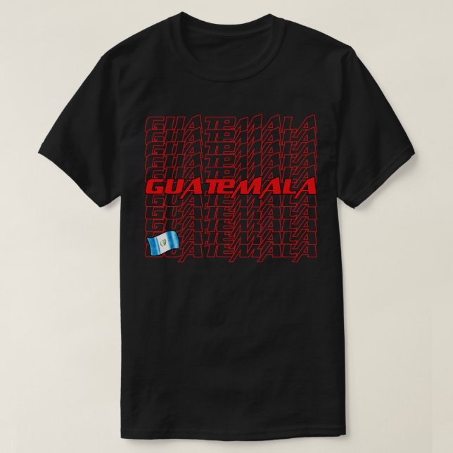 Guatemala Cascade text 1 T-Shirt (Design Front)