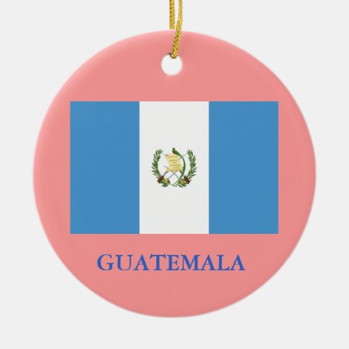 GUATEMALA Christmas Ornament