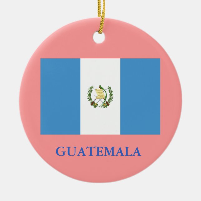 GUATEMALA* Christmas Ornament (Front)