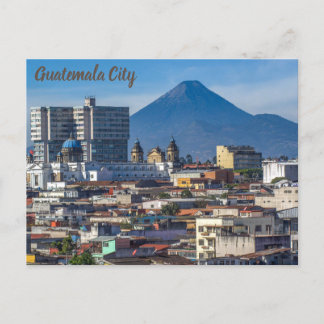 Guatemala City, City View Postcard