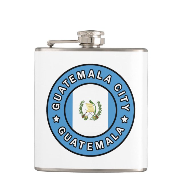 Guatemala City Guatemala Flask (Front)