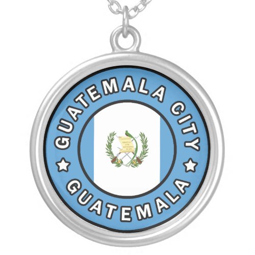 Guatemala City Guatemala Silver Plated Necklace