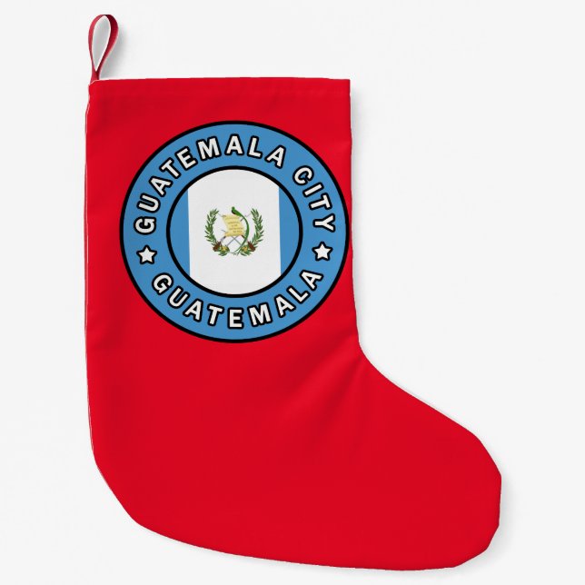 Guatemala City Guatemala Small Christmas Stocking (Front)
