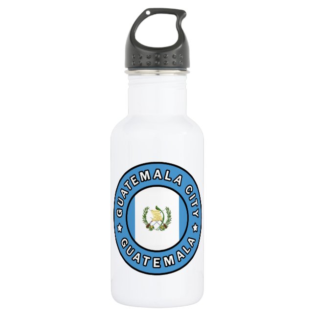 Guatemala City Guatemala Stainless Steel Water Bottle (Front)