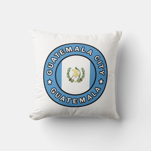 Guatemala City Guatemala Throw Pillow (Front)