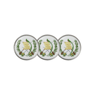 Guatemala Coat of Arms Golf Ball Marker
