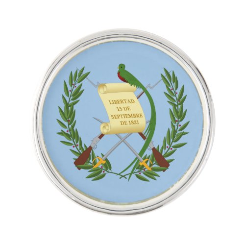 Guatemala Coat of Arms Lapel Pin