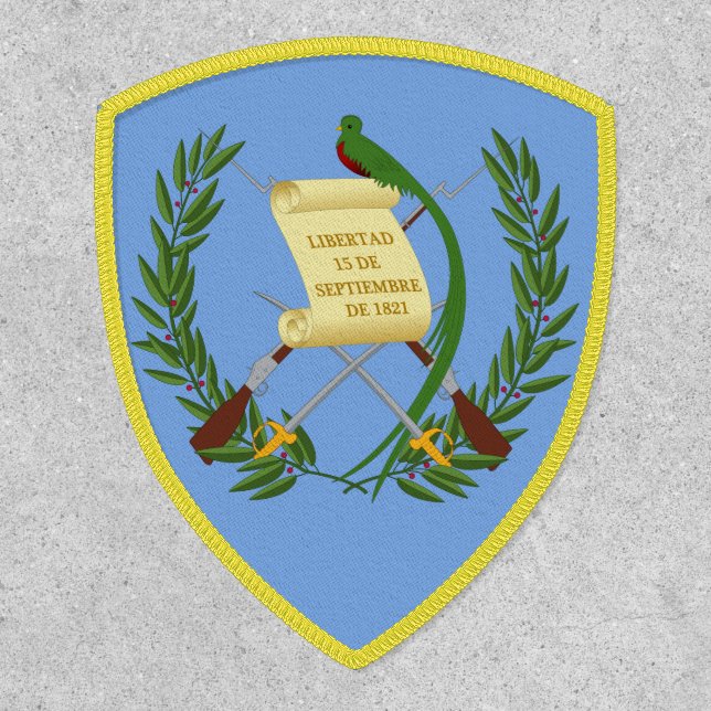 Guatemala Coat of Arms Patch (Front)