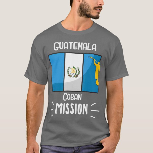 Guatemala Coban Mormon LDS Mission Missionary T-Shirt (Front)